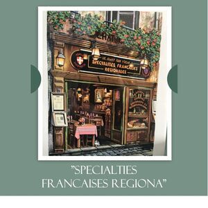 "Specialties Francaises Regiona" by Arkady Ostritsky Serigraph